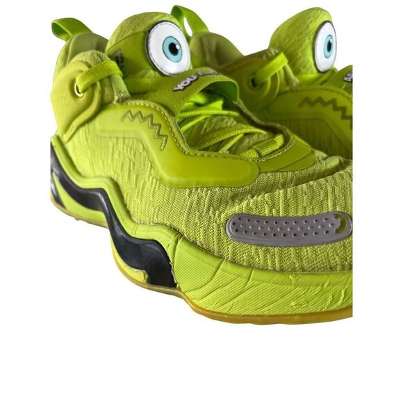 Adidas Donovan Mitchell Monsters Inc Basketball Shoes Sneakers Green 5.5 - Picture 3 of 6